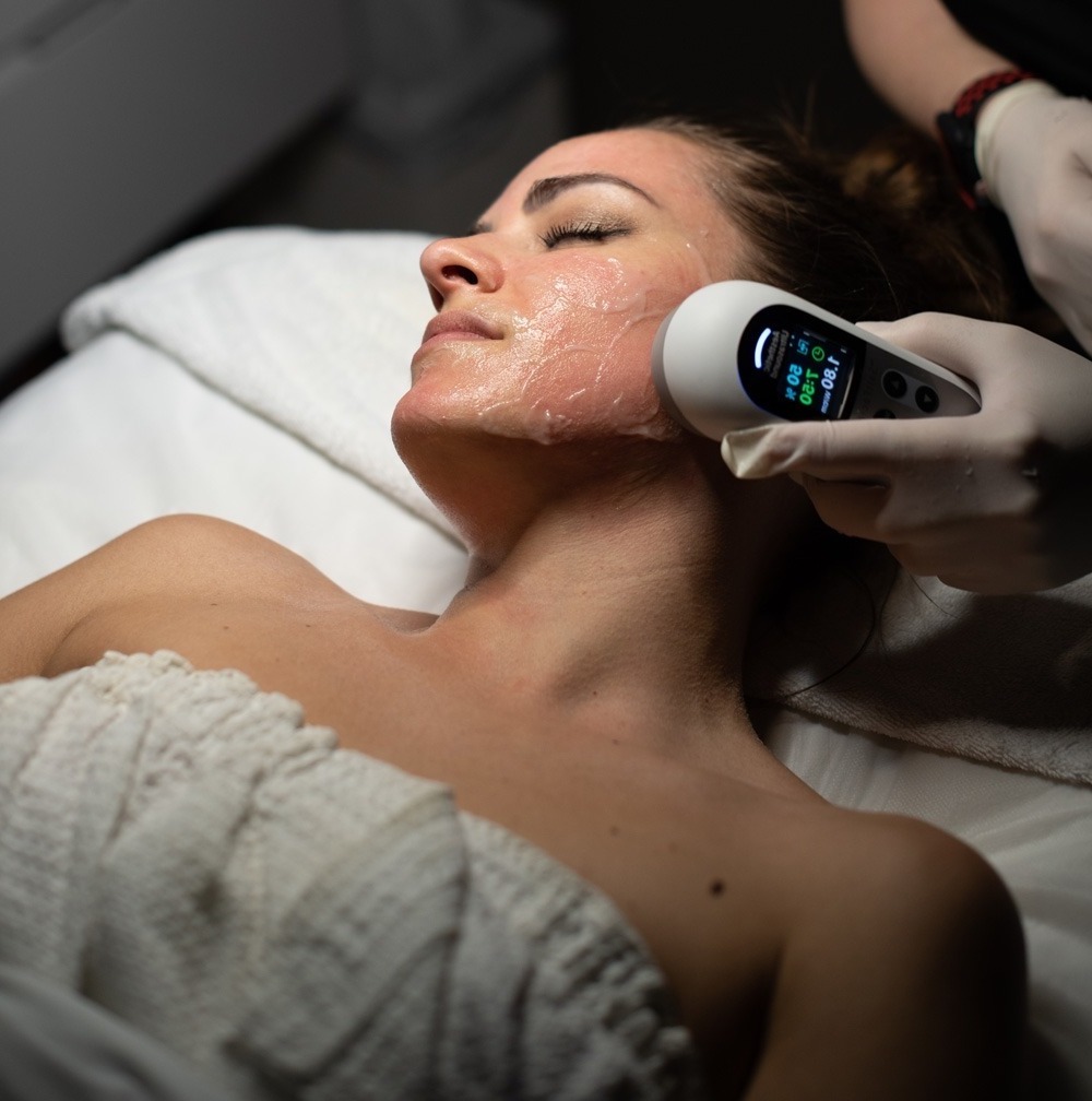 SaltFacial skin treatment at Gillett Health Aesthetics
